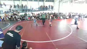 62 lbs Quarterfinal - Ikale Sipowicz, Hemet Youth WC vs Mateo Diaz, Chain Gang