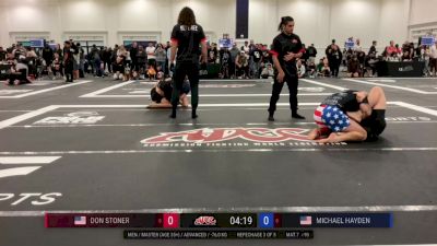 Don Stoner vs MICHAEL HAYDEN 2025 ADCC San Diego Open