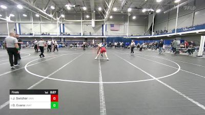 157 lbs Final - Jude Swisher, University Of Pennsylvania vs Dylan Evans, Unattached-Pittsburgh