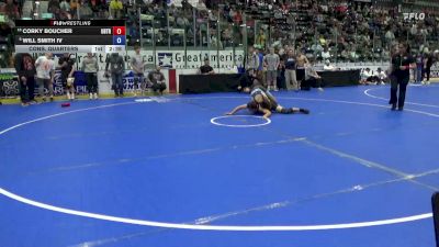 138 lbs Cons. Quarters - Corky Boucher, Ubasa Trained vs Will Smith IV