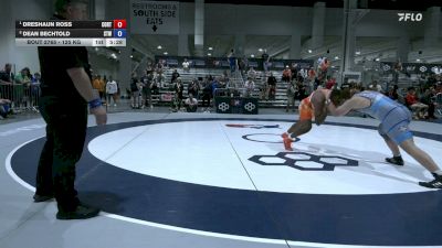 125 kg Quarters - Dreshaun Ross, Cowboy RTC vs Dean Bechtold, Steller Trained Wrestling