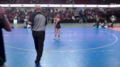 130 lbs Champ. Round 2 - Leah Juarez, Fruitland vs Abbigail Herrandez, Caldwell