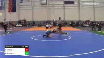 126 lbs Round Of 32 - Ryan Lobato, Team So-Cal vs Blake Brutger, K-Town Brothas