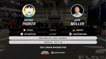 Anthony Parker vs Jakob Müller 2026 ADCC Windsor Open