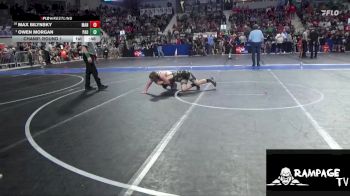 110 lbs Champ. Round 1 - Owen Morgan, Paola vs Max Bilynsky, Manhattan