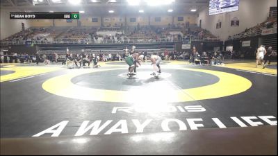 285 lbs Quarterfinal - Luks Zalota, Malvern vs Sean Boyd, Benedictine College Prep