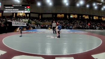 113-2A/1A Cons. Round 2 - Brandon Wunder, Sparrows Point vs Mason Day, Allegany