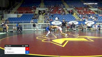 113 lbs Cons 64 #2 - Brayden Legge, Colorado vs Santino Robinson, Illinois