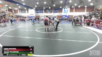 170 lbs Champ. Round 1 - John Mancera, Oak Hills vs Keanu Fullerton, Big Bear