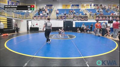 43-46 lbs Semifinal - Leilani Ingram, Team Of Hard Knox vs Millie Baxter, Andover Wrestling Club
