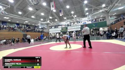 120 lbs Cons. Round 5 - Gabriel Vargas, Ramona vs Fernando Mejia, Centennial