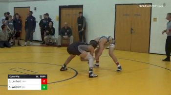 152 lbs Consolation - Garret Lenhart, Derry vs Anson Wagner, Mifflin County