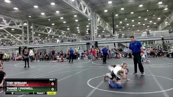 84 lbs Round 1 (4 Team) - Toby Bernash, U2 Upstate Uprising vs Tanner J Maxwell, 84 Athletes