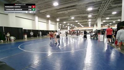 190 lbs Champ. Round 2 - Sterling Johnson, Utah vs Fernando Cortez, Utah