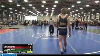 140 lbs Round 3 (6 Team) - Bennett Sweitzer, PA White vs Maxon DeAngelo, East Coast Elite