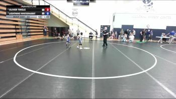 53 lbs Champ. Round 1 - Oliver Tingle, MN vs Lightning Whiterabbit, MN