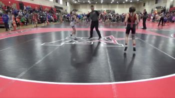 80 lbs Round 4 - Andi Sundberg, Berge Elite Wrestling Academy vs McKinley Schmitz, Monticello Warriors