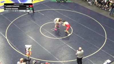 212 lbs Consi Of 16 #1 - Landen Pusateri, Peters Twp vs Mason Vaughn, Philipsburg-Osceola