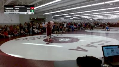 125 lbs Quarterfinal - Carson Nelson, Ridgewater CC vs Treynor Curtin, Augsburg