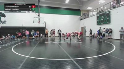 165 lbs Cons. Round 5 - Samuel Golden, St. Peter`s vs Chase Wilson, Maysville