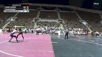 7A 144 lbs Cons. Round 2 - Daniel George, Dothan HS vs Kalen George, Alma Bryant