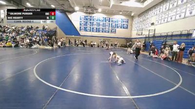 67 lbs Cons. Round 4 - Rig Hearty, Northside Wrestling Club vs Gilmore Purser, Sanderson Wrestling Academy