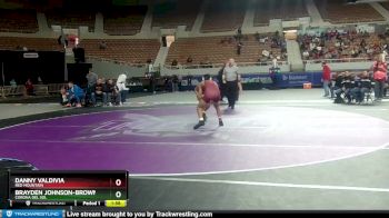 D1-138 lbs Champ. Round 1 - Brayden Johnson-Brown, Corona Del Sol vs Danny Valdivia, Red Mountain