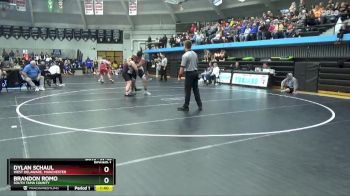 JV-45 lbs Round 1 - Brandon Romo, South Tama County vs Dylan Schaul, West Delaware, Manchester