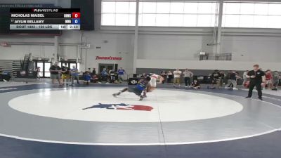 150 lbs Cons. Quarters - Nicholas Maisel, University Hawks Wrestling Club vs Jaylin Bellamy, Maritime Wrestling Academy