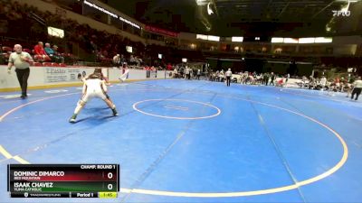 138 lbs Champ. Round 1 - Dominic Dimarco, Red Mountain vs Isaak Chavez, Yuma Catholic