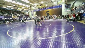 285 lbs Champ. Round 1 - Taw Thomas, Flathead vs Dominic Concha, Williston