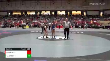 125 lbs Semifinal - Jillian Chase, Parkside vs Amelia Mikus, Boonsboro