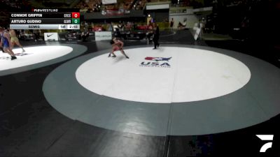 Semis - Connor Griffin, Community Youth Center - Concord Campus Wrestling vs Arturo Gudino, Gladiator Wrestling