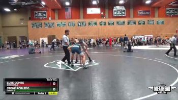 174 lbs Semifinal - Luke Combs, Bakersfield vs Stone Robledo, Cerritos