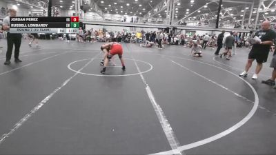 105 lbs Round 7 (10 Team) - Russell Lombardy, Edge Wrestling vs Jordan Perez, Ohio Gold