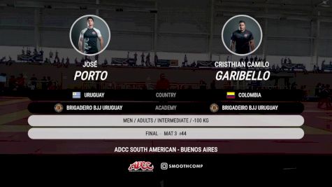 Cristhian Camilo Garibello vs José Porto 2025 ADCC South American Championship