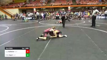 78 lbs Rr Rnd 1 - Beckham Zachmeier, Mandan WC vs Maddox Burvee, Centennial Youth Wrestling