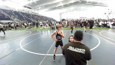 73 lbs Quarterfinal - Ares Duarte, California Grapplers vs Knight Rapoza, Rogue Nation