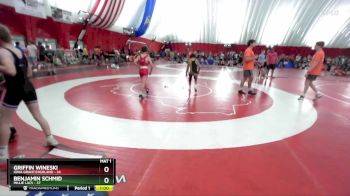 90-95 lbs Round 3 - Griffin Wineski, Iowa Grant/Highland vs Benjamin Schmid, Millie Lacs