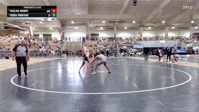 A 144 lbs 3rd Place Match - Nolan Henry, Alcoa High School vs Ezra Finstad, Gibbs High School