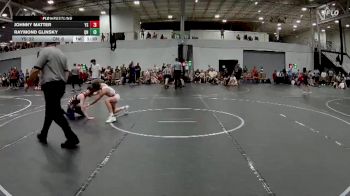 100 lbs Round 2 (6 Team) - Johnny Matter, Yale Street vs Raymond Glinsky, Quaker Nation