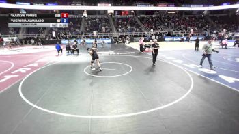 145 lbs Semifinal - Victoria Alvarado, Wariwck Valley vs Kaitlyn Young, Shenendehowa