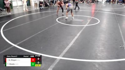 149 lbs Cons. Round 2 - Gunnar Mogen, Minnesota State Moorhead vs Tyler Okada, Waldorf (Iowa)