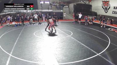 144 lbs Cons. Semis - Jeremiah Williamson, Nevada vs Ezekiel-Samson Esperanza, Hawaii