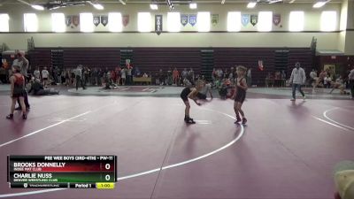 PW-11 lbs 5th Place Match - Brooks Donnelly, Indee Mat Club vs Charlie Nuss, Denver Wrestling Club