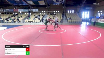 197 lbs Match - Matt Coon, TCNJ vs Carson Queen, York