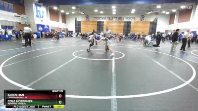 106 lbs Cons. Round 1 - Cole Hoeppner, Newport Harbor vs Aiden Han, Capistrano Valley