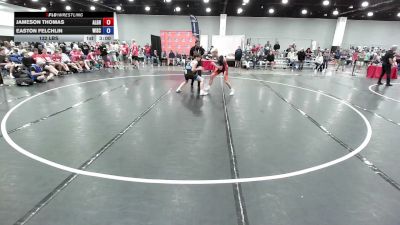 132 lbs Jameson Thomas, Team Alabama vs Easton Felchlin, Wisconsin