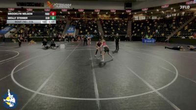 115 lbs Cons. Round 3 - Brooklyn Nelson, Fort Dodge vs Molly Steiner, Clinton