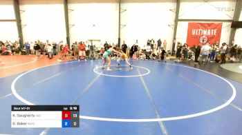 60 kg Rr Rnd 1 - Kassey Daugherty, Virginia Blue vs Gabby Baker, Razor Blue